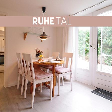 Ruhetal -Ferienwohnung Mit Sonnenterasse กลึคส์บวร์ก ภายนอก รูปภาพ